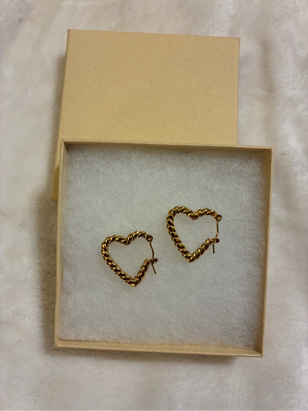 Heart Rope Earrings